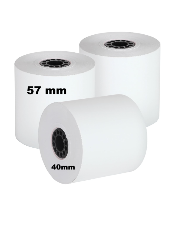 ROLLOS TERMICOS 57mm x 40mts